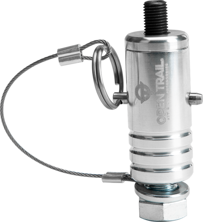 Open Trail - Quick-release Whip Mount Polished - OT-WHIP