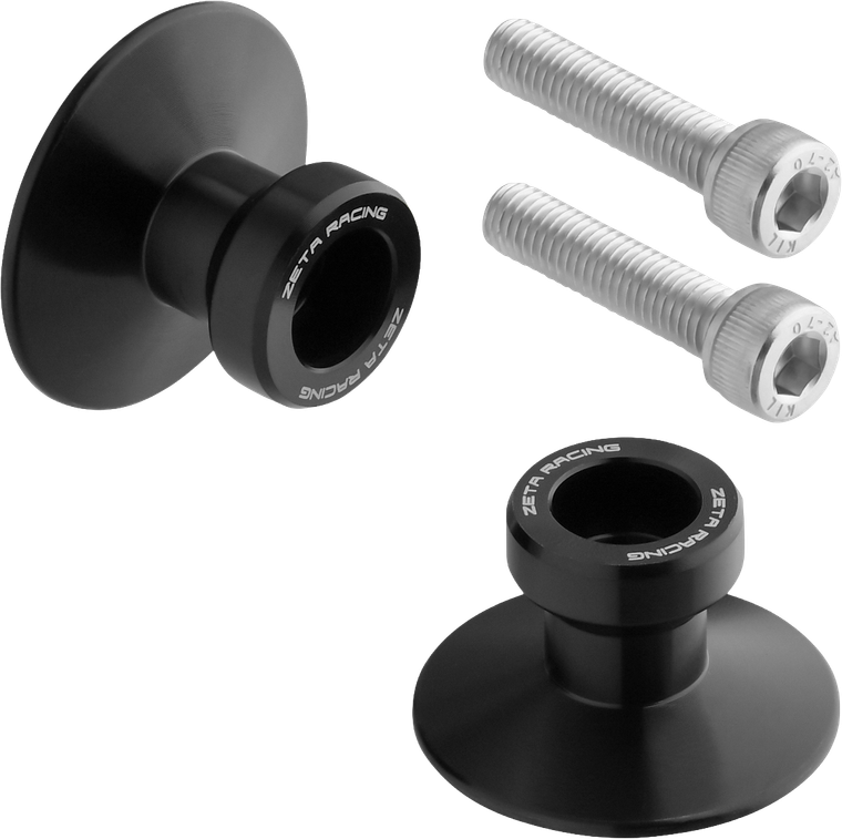 Zeta - Swingarm Spools M8 Black - ZS93-1600