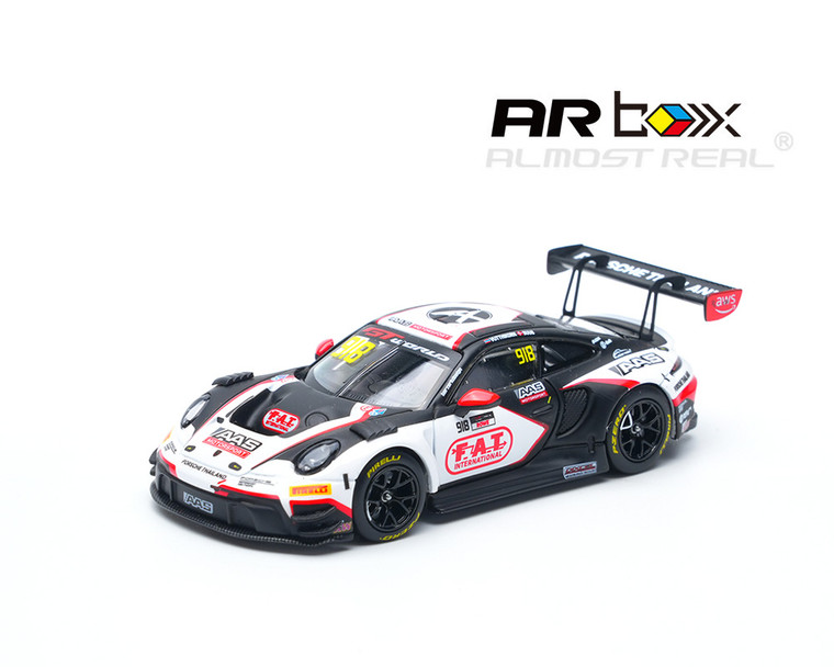 Almost Real 1:64 Arbox Porsche 911 Gt3 R - 2026 Gt World Challenge Asia Sepang #918 - Limited Edition - Diecast