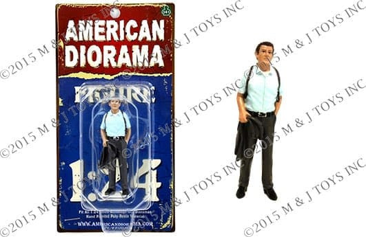 American Diorama 1:24 Detective Ii - Diecast