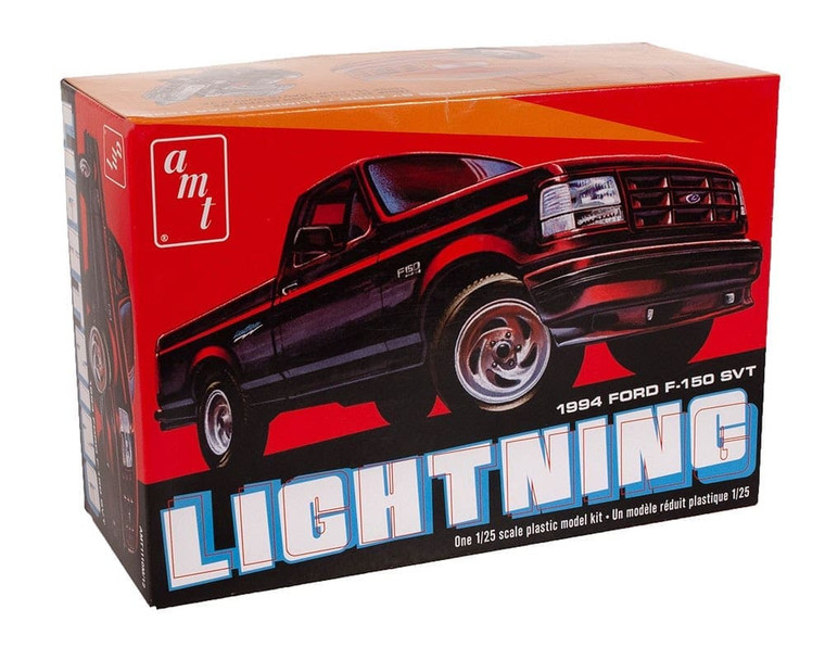 Amt Model Kit 1:25 1994 Ford F150 Svt Lightning - Diecast