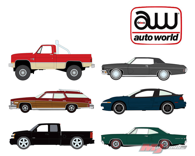 Auto World 1:64 2026 Premium Release 2 Assortment Version B - Diecast