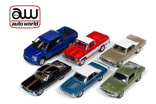 Auto World 1:64 Premium 2019 Release 4 A Case Assortment 6 Styles - Diecast