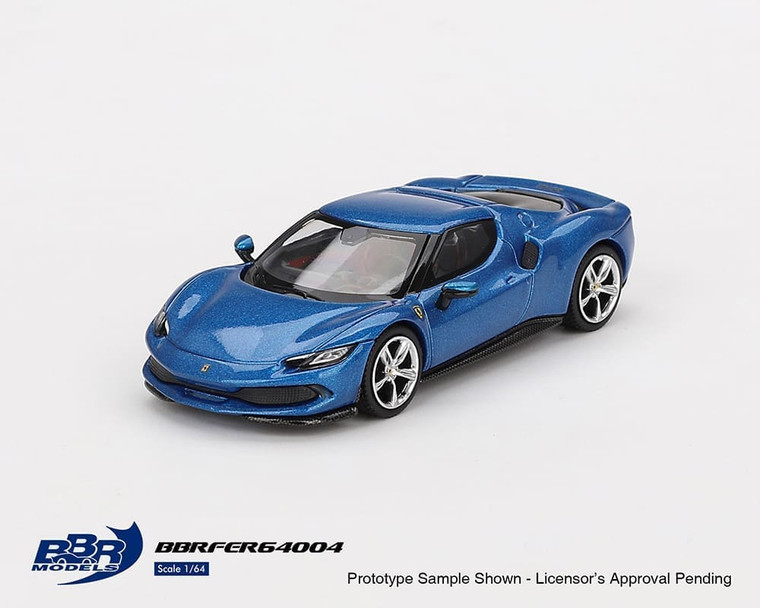 Bbr Models 1:64 Ferrari 296 Gtb - Blu Corsa - Limited Edition - Diecast