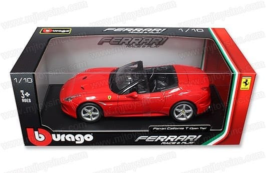 Bburago 1:18 Ferrari Race & Play - Ferrari California T Open Top (red) - Diecast