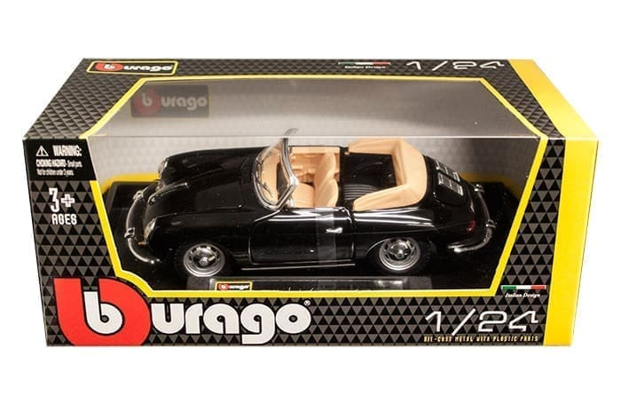 Bburago 1:24 1961 Porsche 356b Convertible - Plus - Diecast