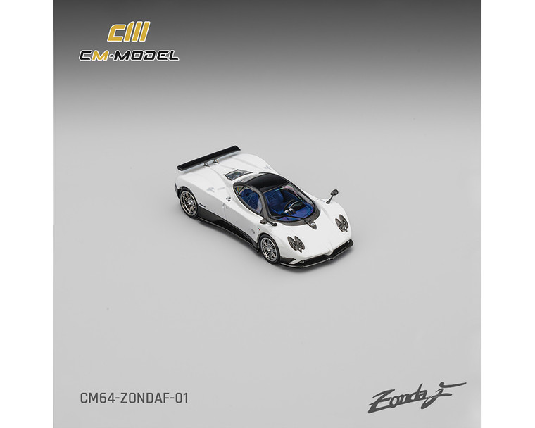 Cm Model 1:64 Pagani Zondaf - Pearl White - Diecast