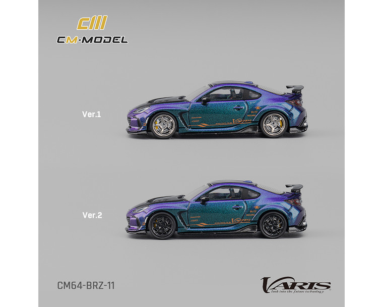 Cm Model 1:64 Subaru Brz Varis - Chroma Flair - Limited Edition - Diecast