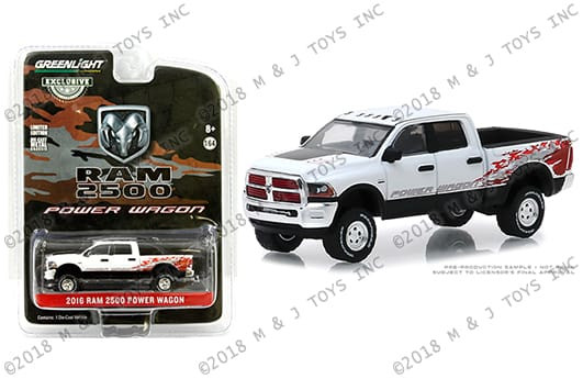 Greenlight 1:64 Hobby Exclusive - 2016 Dodge Ram 2500 Power Wagon 16 (white) - Diecast