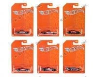 Hot Wheels 1:64 Emc Exclusive Orange & Blue 2021 B Case 6 Styles Assortment - Diecast