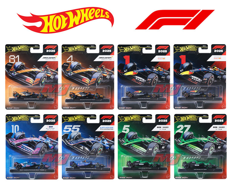 Hot Wheels 1:64 F1 2026 Racing Premium K Assortment - Diecast
