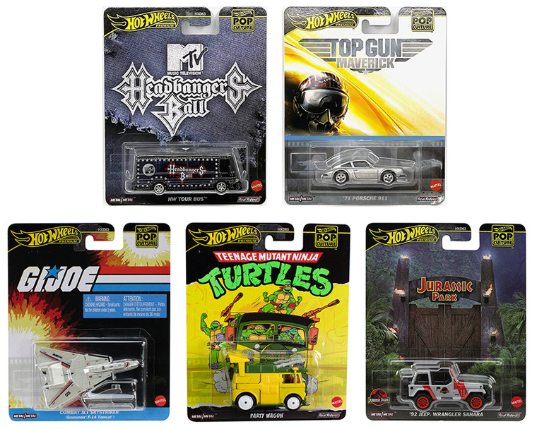 Hot Wheels 1:64 Pop Culture K Case 2025 Assortment - Diecast