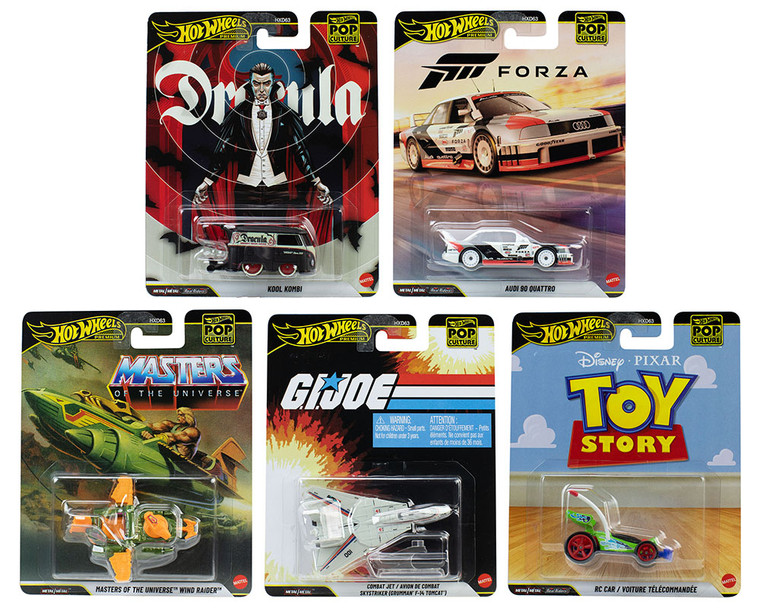 Hot Wheels 1:64 Pop Culture R Case 2026 Assortment - Diecast