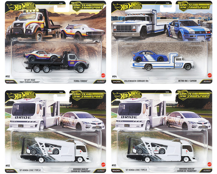 Hot Wheels 1:64 Team Transport 2026 L Case Assortment - Diecast