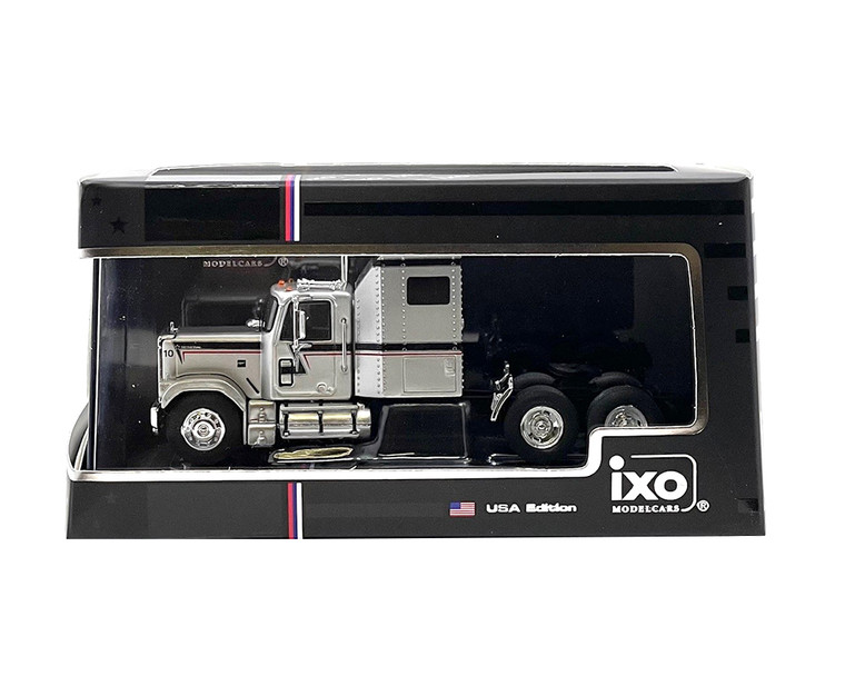 Ixo Models 1:64 1980 Gmc General Semi Truck - Silver - Diecast