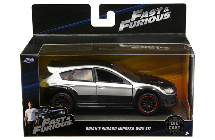 Jada 1:32 Brians Subaru Wrx Sti Hatchback - Fast & Furious - Diecast