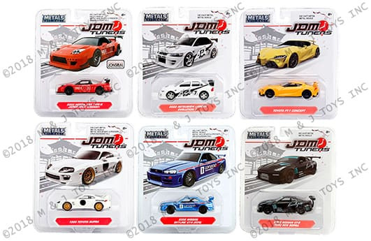 Jada 1:64 Metals - Jdm Tuners - Wave 2 Assortment - Diecast
