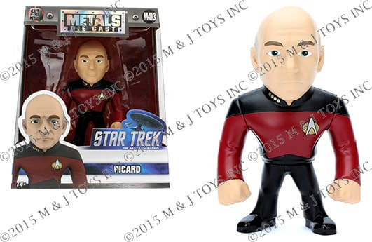 Jada 4" Metals - Star Trek - Captain Jean-luc Picard (m413) - Diecast