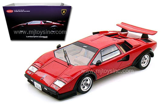 Kyosho 1:12 Lamborghini Countach Lp500s Ww (red) - Diecast