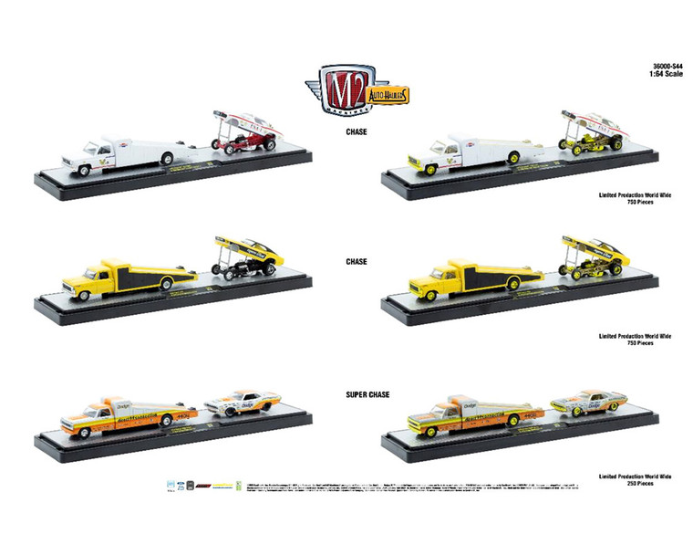 M2 Machines 1:64 Auto-haulers Release S44 Assortment - Diecast