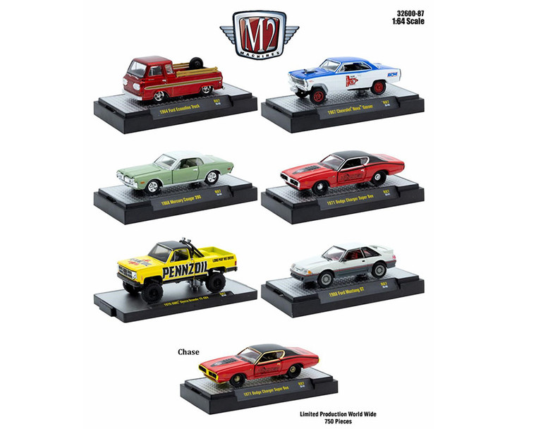 M2 Machines 1:64 Detroit-muscle Release 87 Assortment - Diecast