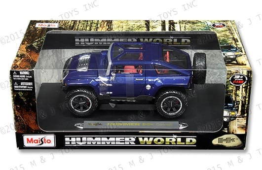 Maisto 1:18 Hummer World Hx Concept (blue) - Diecast