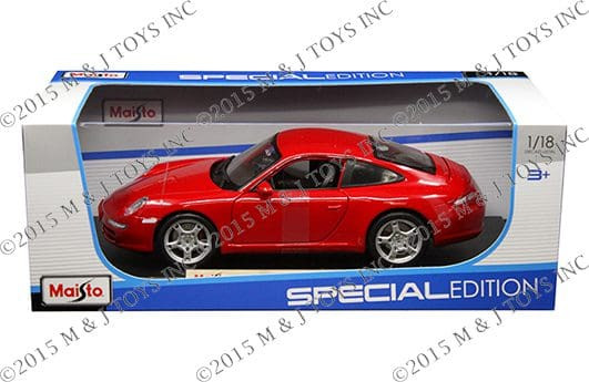 Maisto 1:18 Special Edition - Porsche 911 Carrera S - Diecast
