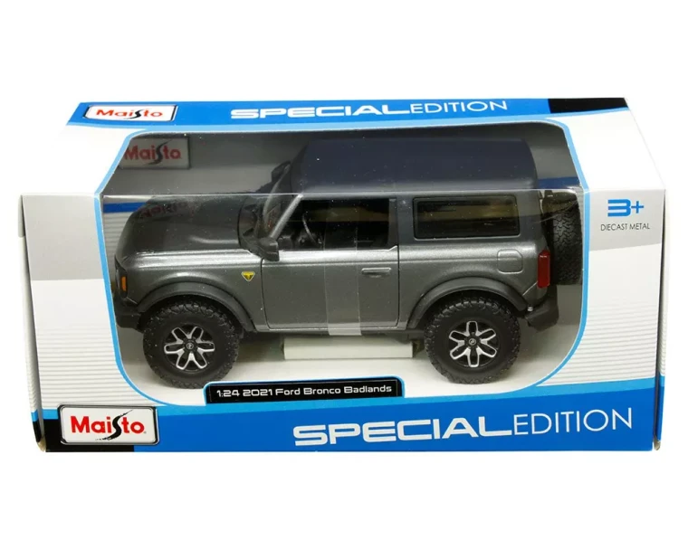 Maisto 1:24 2021 Ford Bronco Badlands - Special Edition - Diecast