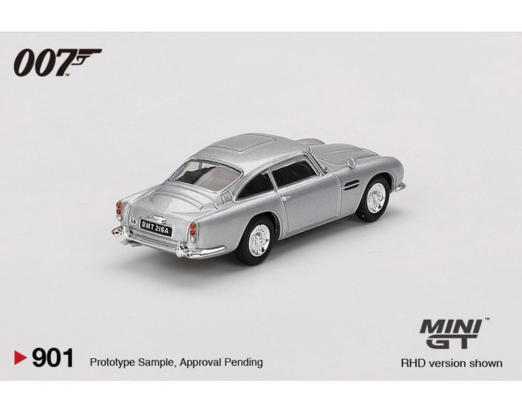 Mini Gt 1:64 Aston Martin Db5 James Bond 007 Thunderball - English Packaging - Limited Edition - Diecast