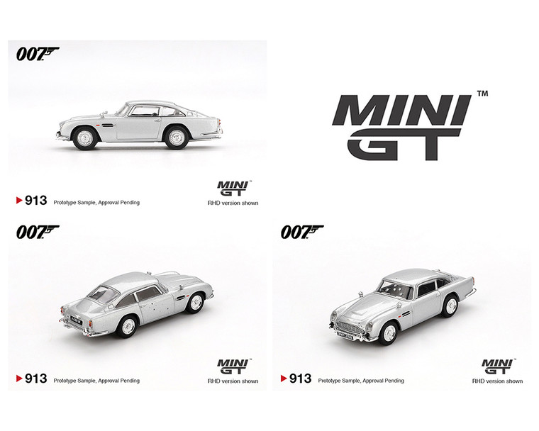 Mini Gt 1:64 Aston Martin Db5 James Bond Skyfall - Japanese Packaging - Limited Edition - Diecast