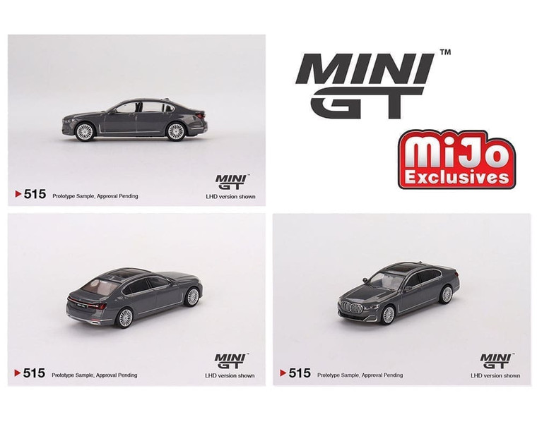 Mini Gt 1:64 Bmw 750li Xdrive Bernina Grey Amber Effect - Diecast