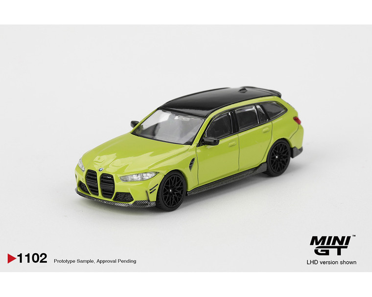 Mini Gt 1:64 Bmw M3 M Performance Touring - Sao Paulo Yellow - Diecast