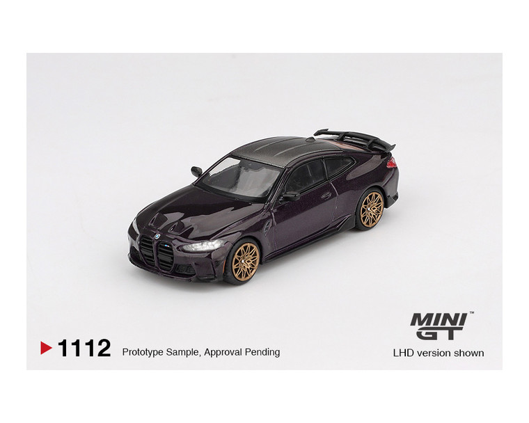 Mini Gt 1:64 Bmw M4 M-performance (g82) - Daytona Violet - Diecast