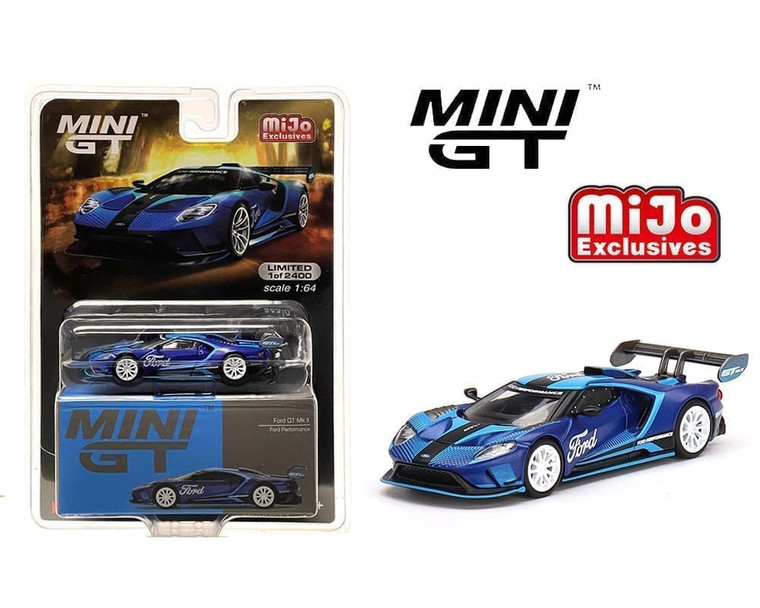 Mini Gt 1:64 Ford Gt Mk Ii Ford Performance - Mijo Exclusives - Diecast