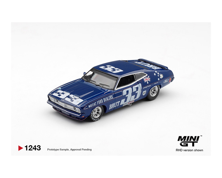 Mini Gt 1:64 Ford Xb Falcon Gt- #33, Allan Moffat / Dieter Glemser - 1974 Bathurst 1000 - Australia Exclusive - Diecast