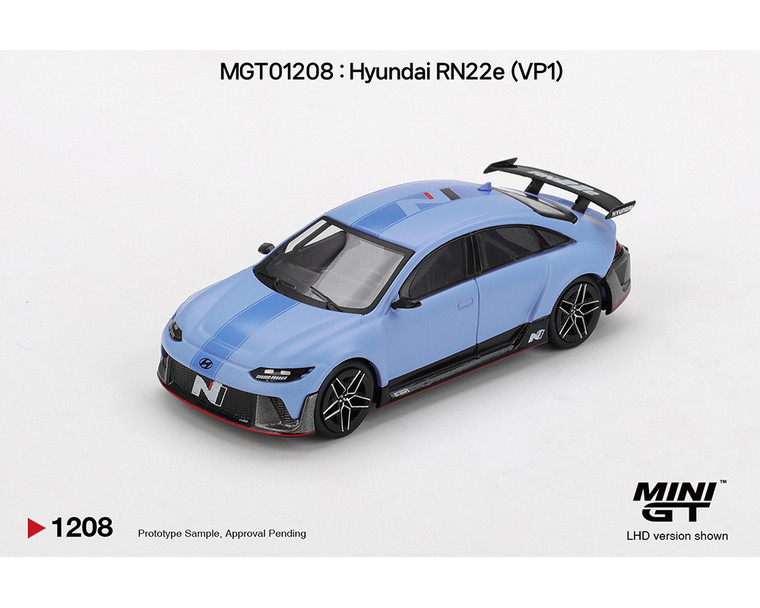 Mini Gt 1:64 Hyundai Rn22e (vp1) - Light Blue - Korea Exclusive - Diecast