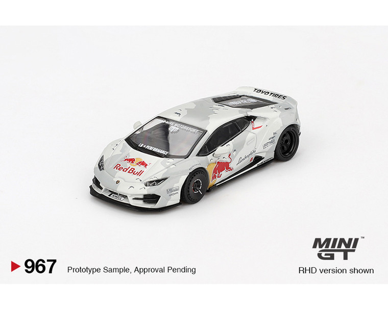Mini Gt 1:64 Lamborghini Huracan Lb-works Ver. 2 Mad Mike Nimbul - Diecast
