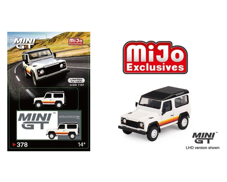 Mini Gt 1:64 Mijo Exclusives Land Rover Defender 90 Wagon - Diecast