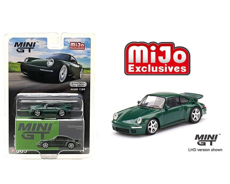 Mini Gt 1:64 Ruf Ctr Anniversary Irish Green - Mijo Exclusives - Diecast