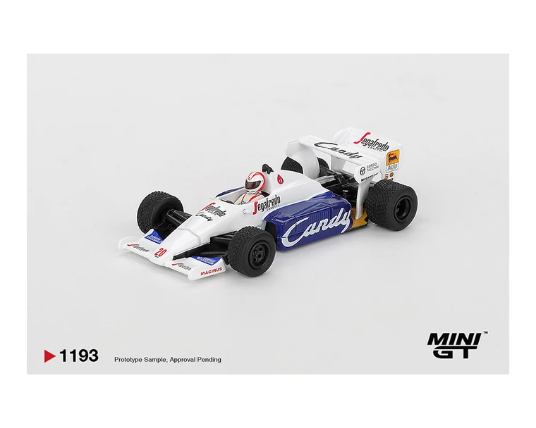 Mini Gt 1:64 Toleman Tg184 #20 Johnny Cecotto 1984 Monaco Grand Prix - Diecast