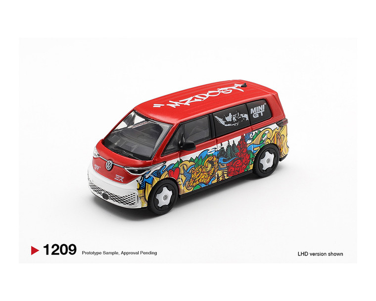 Mini Gt 1:64 Volkswagen Id. Buzz Mizu Design - Diecast