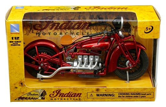 New Ray 1:12 1930 Indian Bike - Motorcycles - Diecast