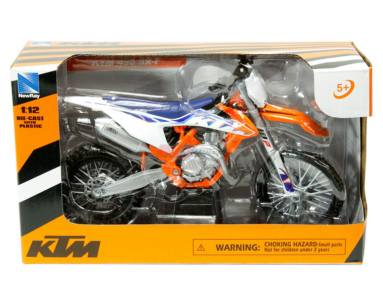 New Ray 1:12 Ktm 450-sx Dirt Bike - Orange - Motorcycles - Diecast