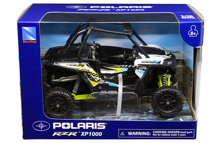 New Ray 1:18 Polaris Rzr Xp 1000 - White - Motorcycles - Diecast