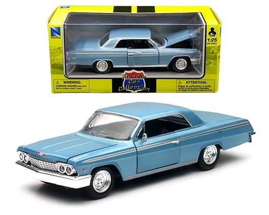 New Ray 1:24 1962 Chevrolet Impala Ss Hard Top - Diecast