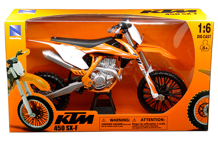 New Ray 1:6 2018 Ktm 450 Sx-f - Motorcycles - Diecast