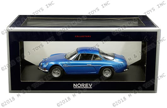 Norev 1:18 1971 Renault Alpine A110 1600s (blue) - Diecast