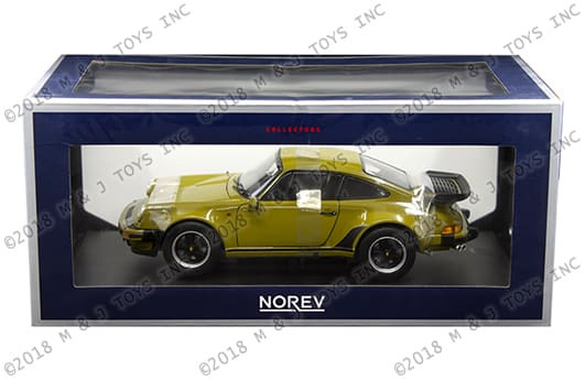 Norev 1:18 1977 Porsche 911 Turbo 3.3 (olive Green) - Diecast