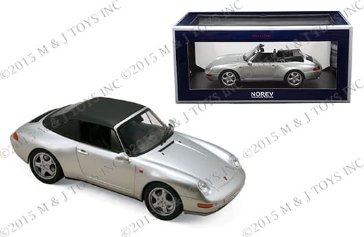Norev 1:18 1993 Porsche 911 Cabriolet - Diecast