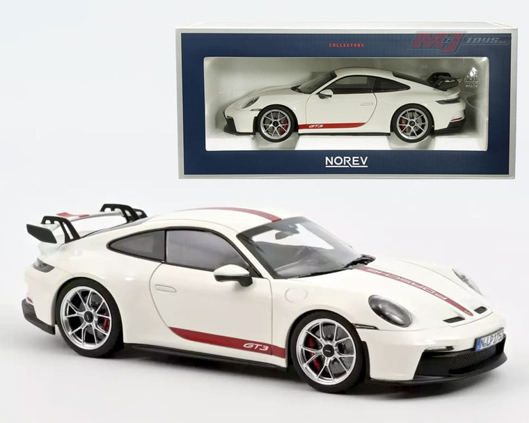 Norev 1:18 2021 Porsche 911 Gt3 - White - Diecast